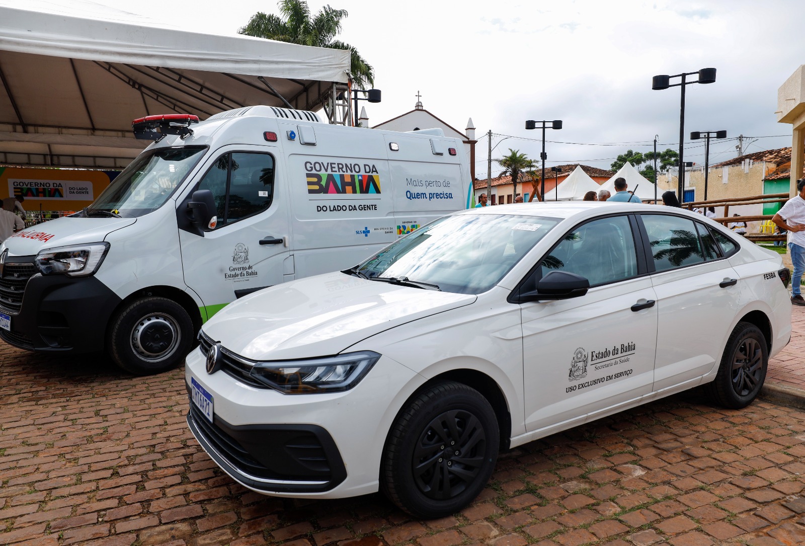 Governo do Estado inicia agenda em quatro municípios com entregas de infraestrutura e abastecimento de água em Iraquara