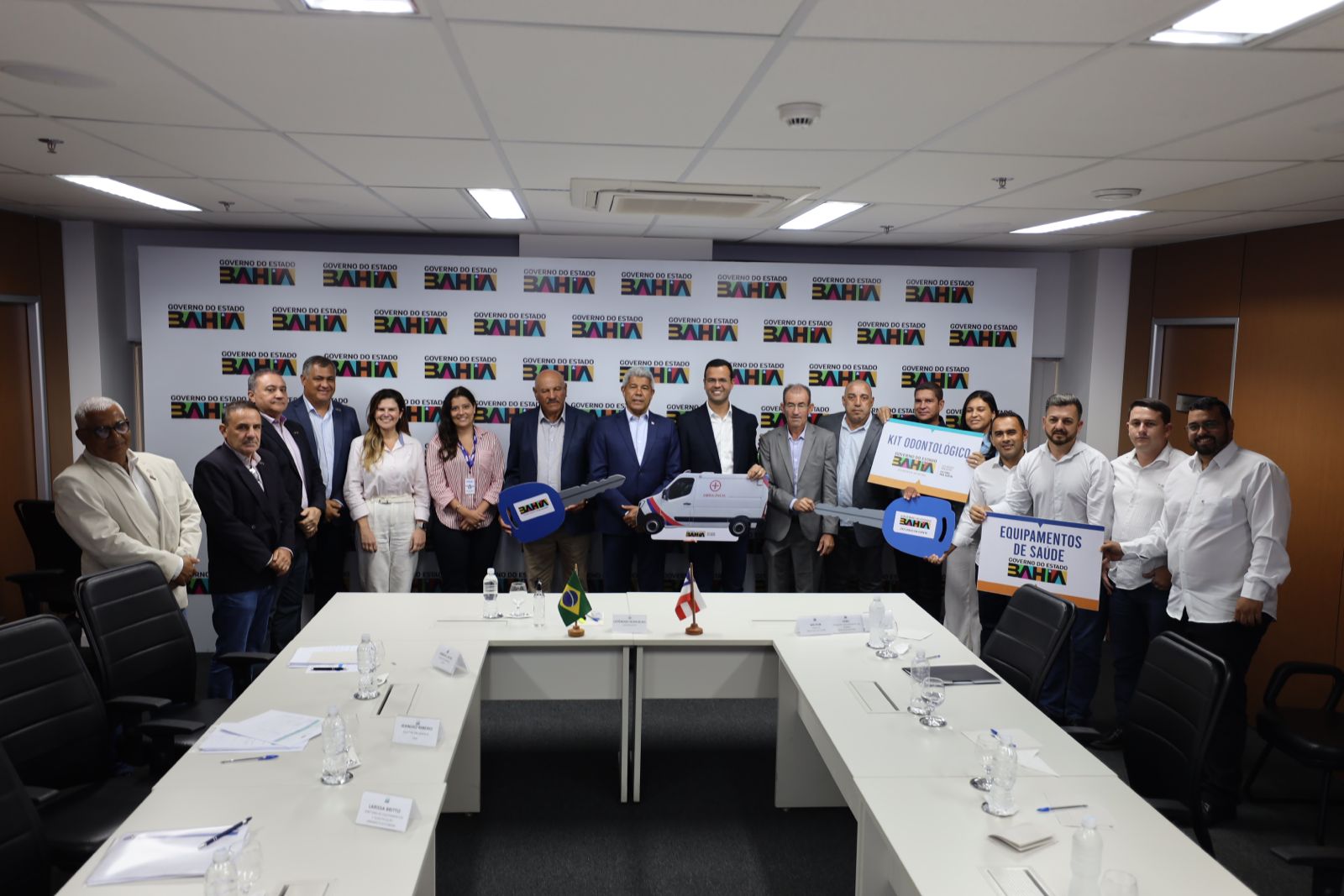 Bom Jesus da Serra amplia estrutura da saúde com novos veículos e equipamentos