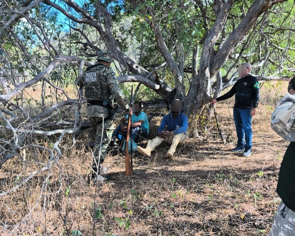 Inema e Polícia Militar combatem caça ilegal de avoantes com operação no Semiárido Baiano