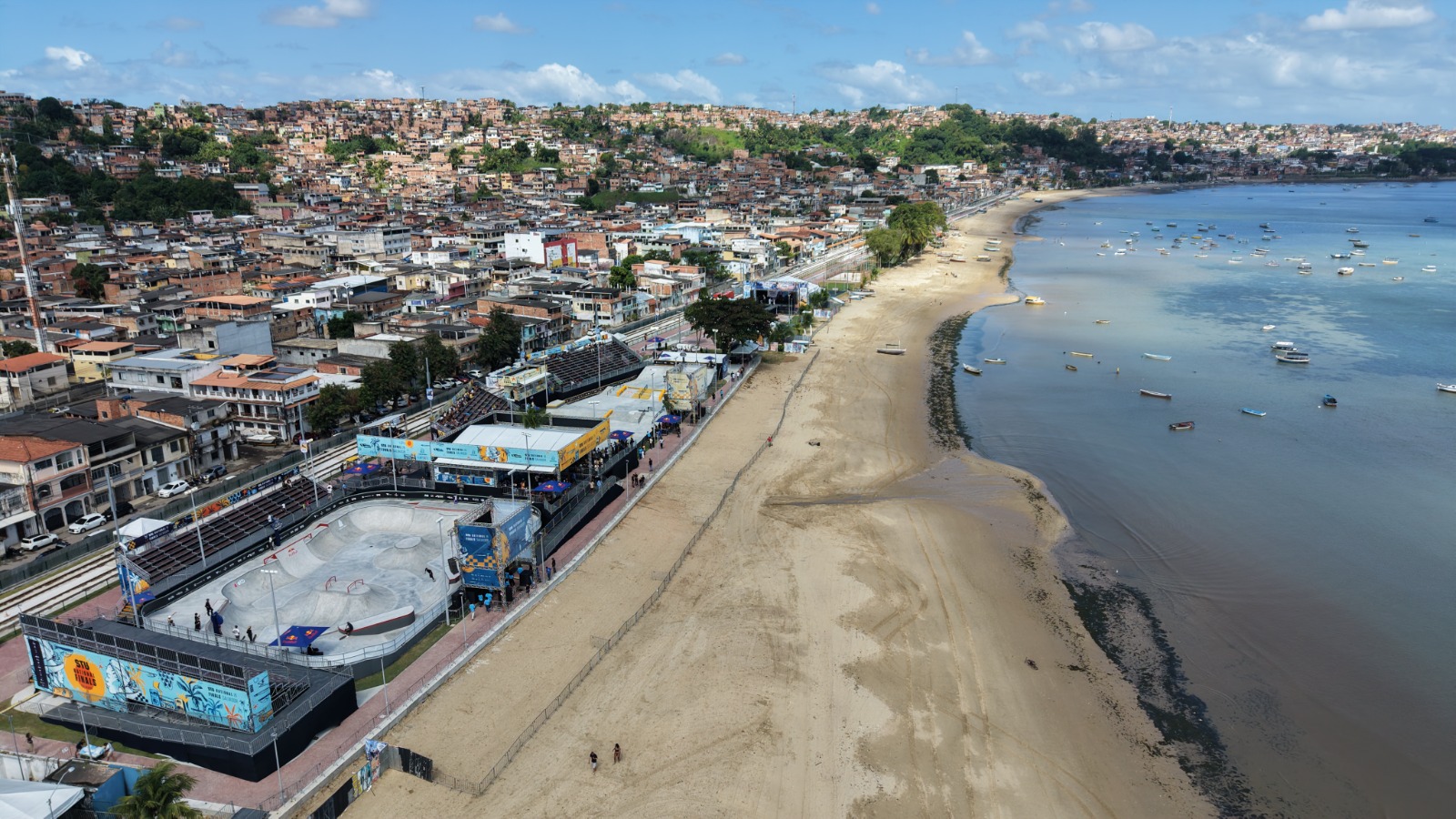Subúrbio Ferroviário ganha primeira pista certificada para competições internacionais de skate do Brasil