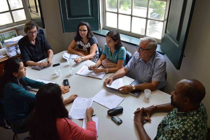 Reunião DIPRO / Foto:Tiago Etigarribia