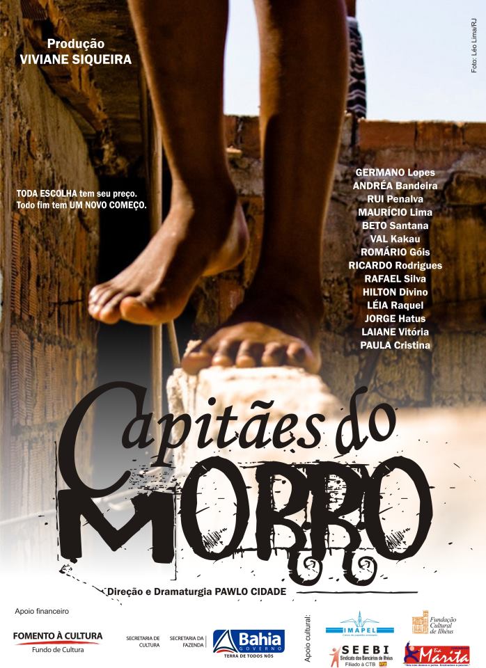 cartaz novo Capitães do Morro