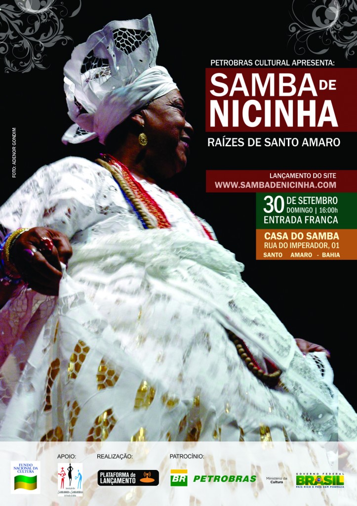 Samba de Nicinha - Flyer
