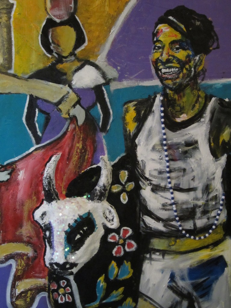 Tela de bumba-meu-boi de Thiago Bols