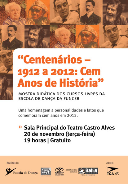 Webflyer Centenários – 1912 a 2012 São Cem Anos de História