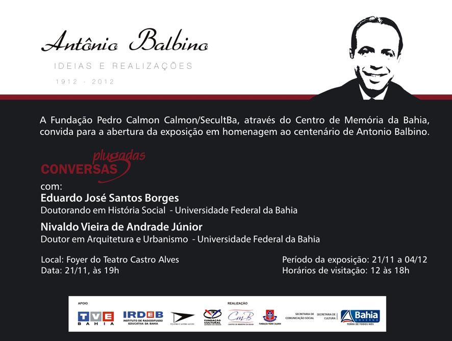 convite antonio balbino