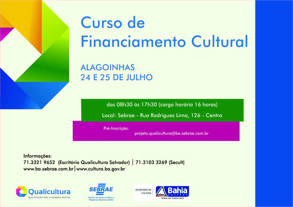 Qualicultura - Algoinhas Julho