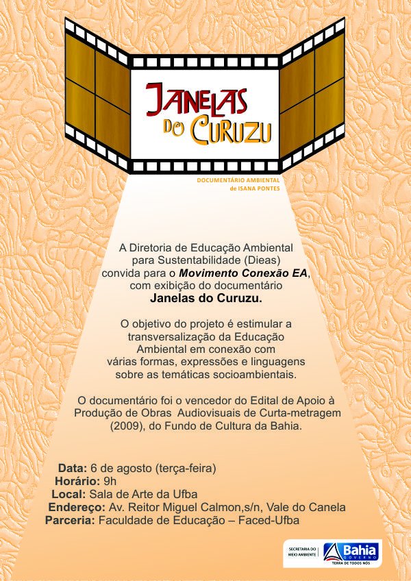 Convite Janelas do Curuzu