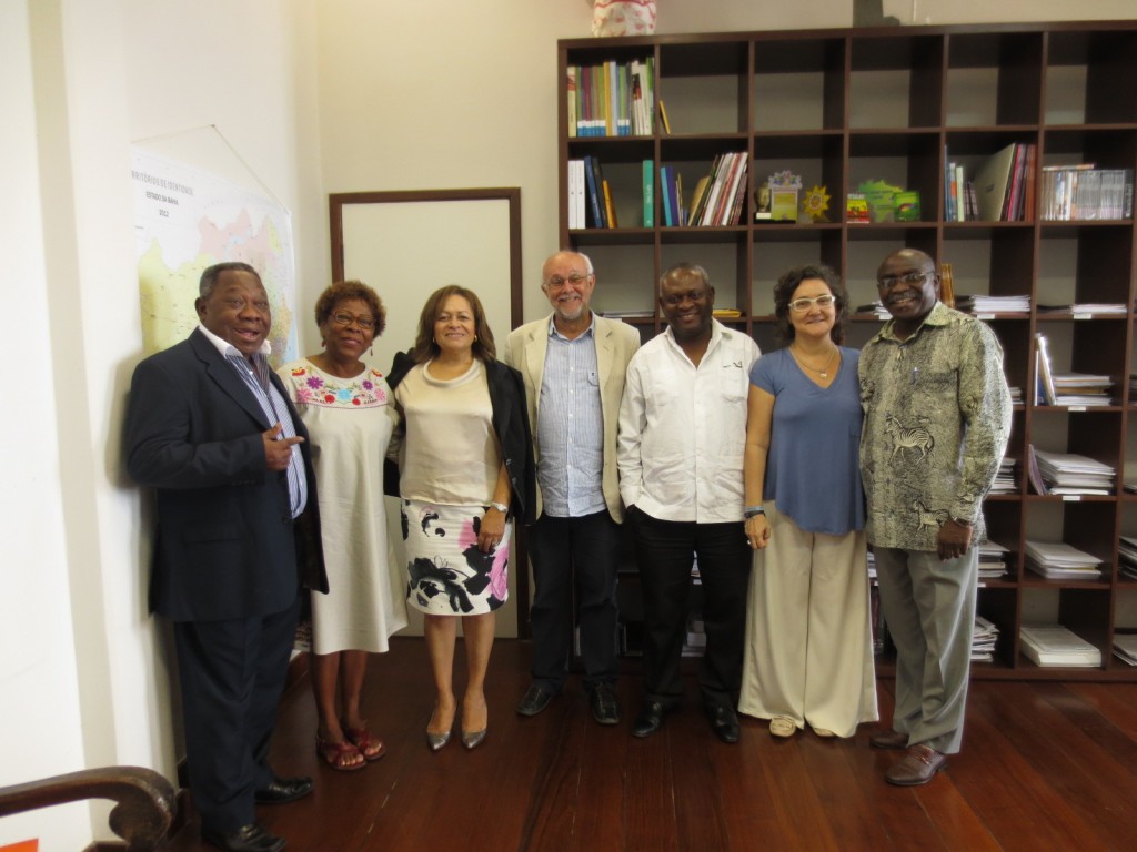 Carlos Lamartine (E), Arany Santana, Ana Paula Rodrigues, Albino Rubim, Paulo Mateta, Monique Badaró e Camilo Afonso_divulgação