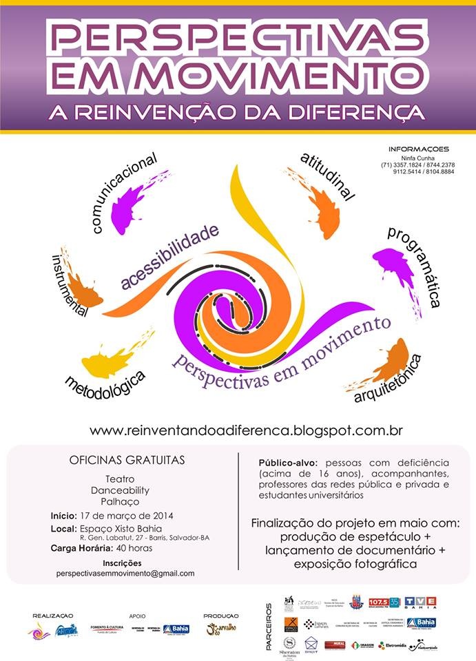 Cartaz Perspectivas em Movimento 2014