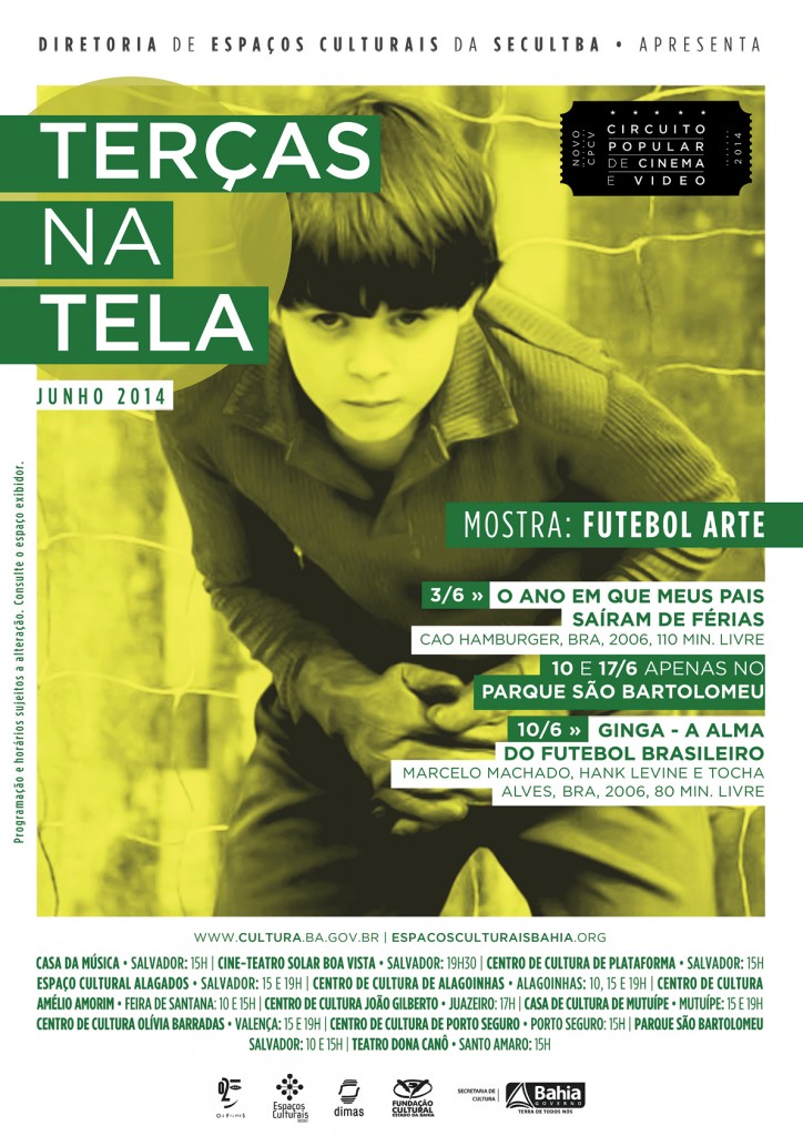 Terças na Tela - Webflyer