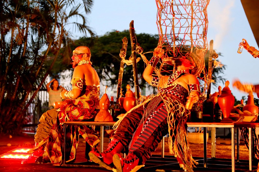 Espetáculo Exu A Boca do Universo - Andrea Magnoni Divulgação