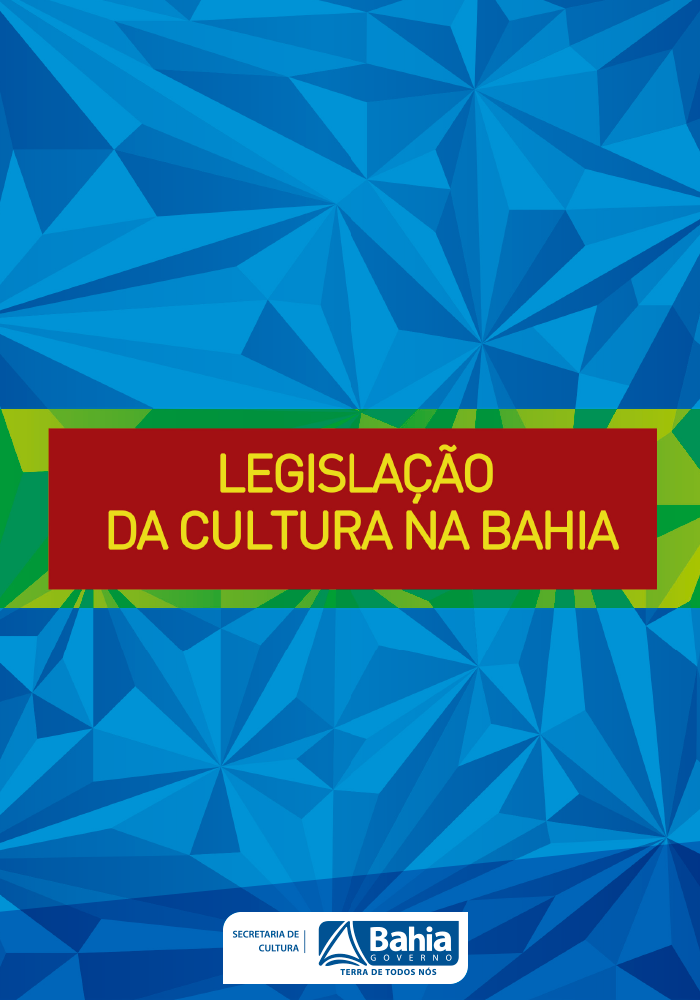 CAPA_Legislacao Cultural na Bahia