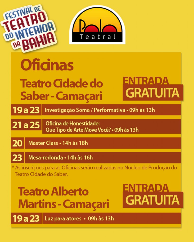 Polo teatral - oficinas