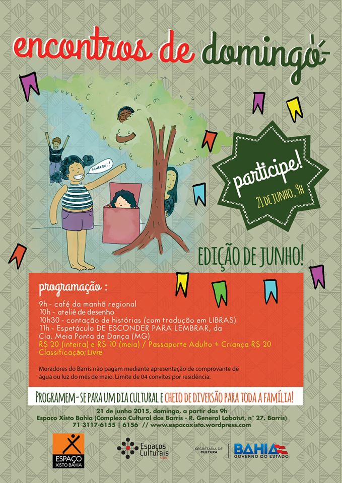 encontros de domingo - espaço xisto
