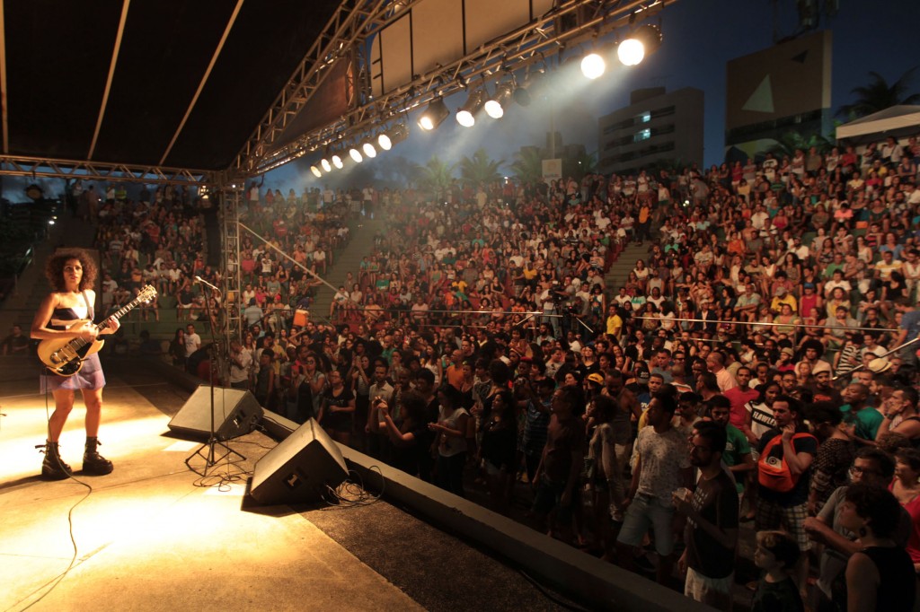 Projeto Música no Parque com Márcia CastroFoto: Carla Ornelas/GOVBA