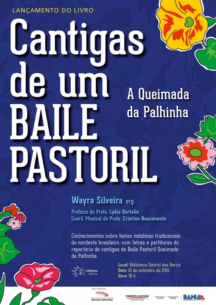 Cartaz Livro Cantigas de um Baile Pastoril