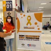 Detran-BA realiza quiz educativo no SAC em referência ao Maio Amarelo
