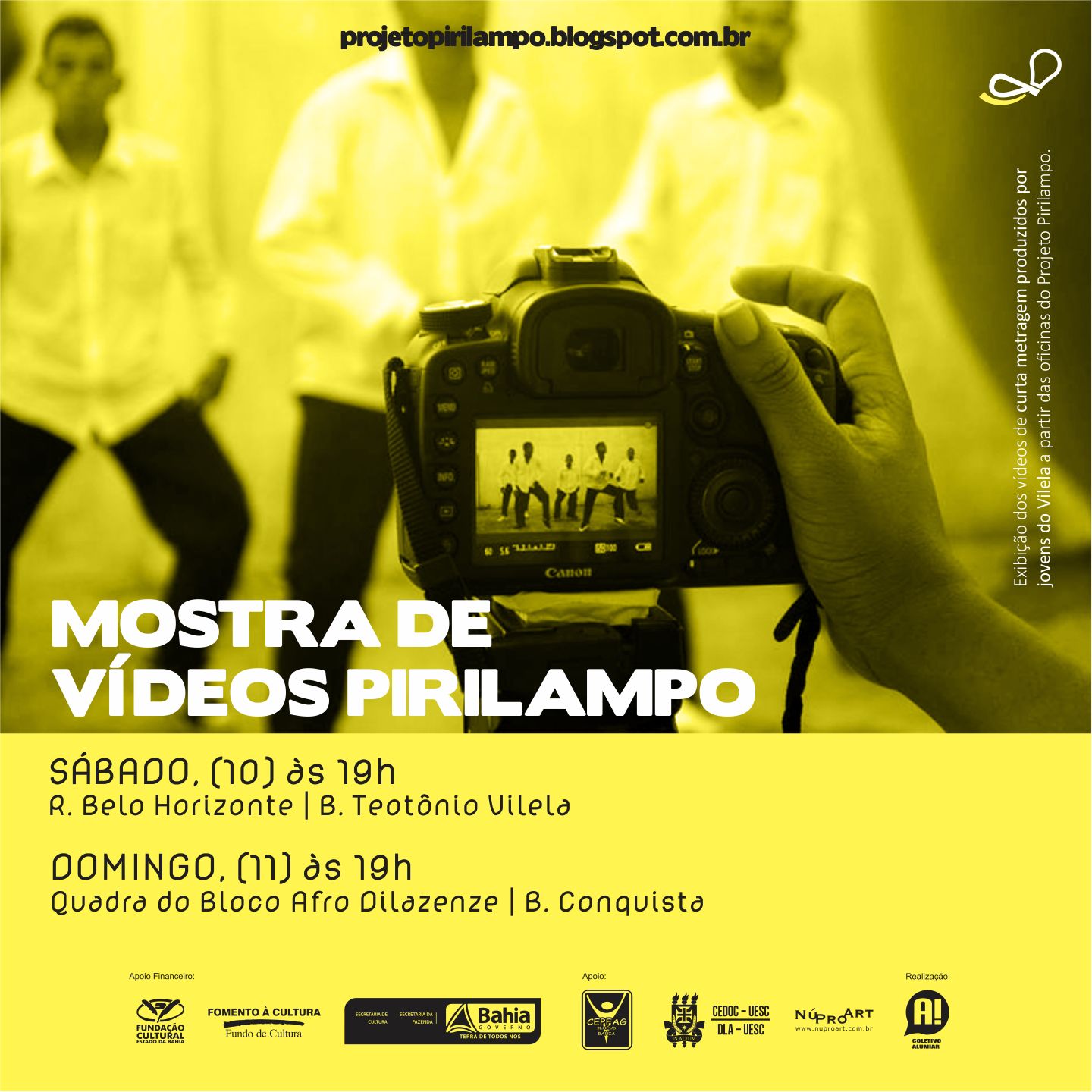 Pirilampo_fb_Mostra de Video