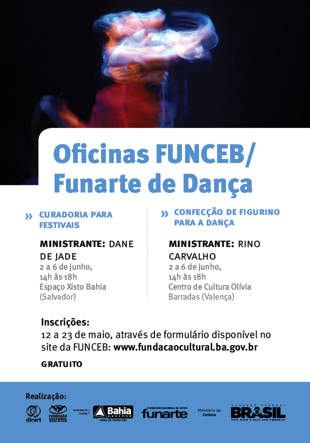 Oficinas FUNCEB Funarte de Dança