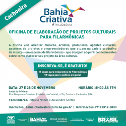 flyer_BahiaCriativaNOVEMBRO_Cachoeira-apoioFunceb