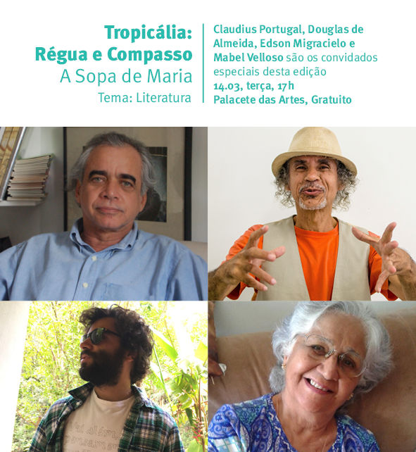 Claudius Portugal, Douglas de Almeida, Edson Migracielo e Mabel Velloso são os convidados da penúltima edição do A Sopa de Maria