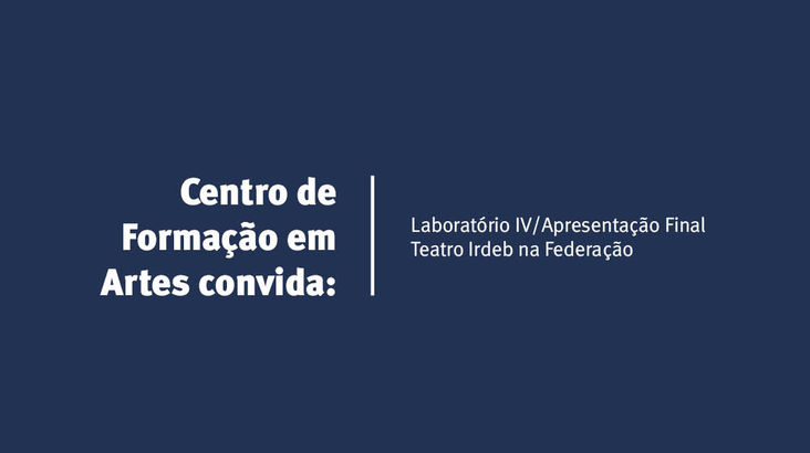 A performance contará com alunos do CFA da Funceb. No repertório, composições dos alunos e do maestro Letieres Leite