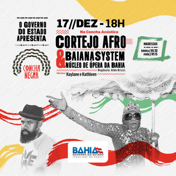 Cortejo Afro na Concha Negra