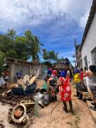 Inema promove ação de limpeza na foz do Rio Almada em Ilhéus, e reforça conservação de manguezal 