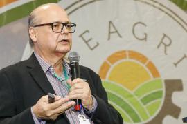 Diretor-geral do Inema debate gestão dos recursos hídricos durante fórum da agropecuária