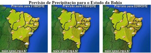 Mapas de Previsão de Precipitação
