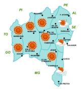 Mapa de Previsão por Regiões