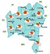 Mapa de Previsao por Regioes