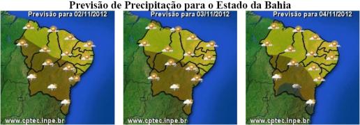 Mapas de Previsão de Precipitação