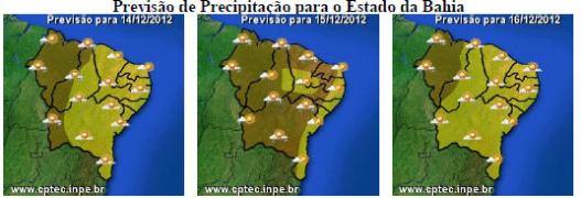 Mapas de Previsão de Precipitação