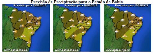Mapas de Previsão de Precipitação