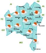 Mapa de Previsão por Regiões