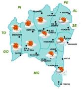 Mapa de Previsão por Regiões