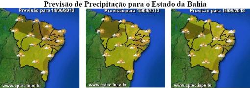 Mapas de Previsão de Precipitação