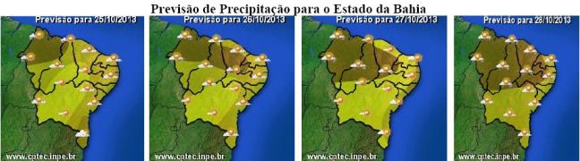 Mapas de Previsão de Precipitação