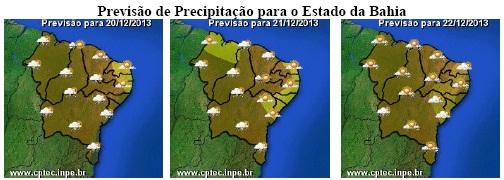 Mapas de Previsão de Precipitação
