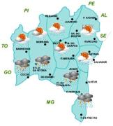 Mapas de Previsão por Regiões