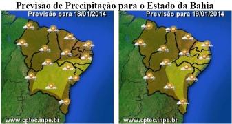 Mapas de Previsão de Precipitação