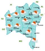 Mapas de Previsão por Regiões