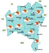 Mapas de Previsão por Regiões