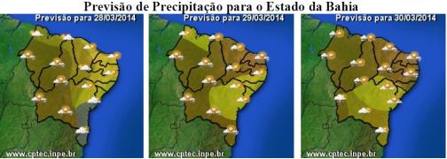Mapas de Previsão de Precipitação