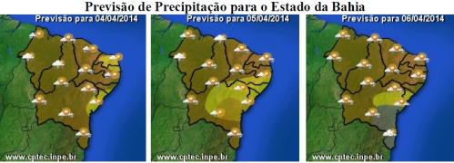 Mapas de Previsão de Precipitação