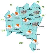 Mapas de Previsão por Regiões