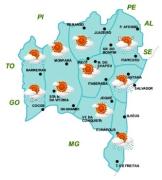 Mapas de Previsão por Regiões