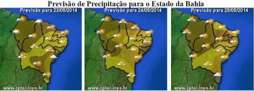 Mapas de Previsão de Precipitação